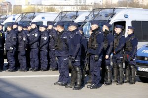 Lubelscy policjanci ćwiczyli na Stadionie Arena Lublin