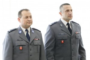 insp. Mariusz Siegieda oraz mł.insp. Jerzy Czebreszuk
