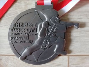 srebrny medal dla Mateusza Koczmary za II miejsce w mistrzostwach