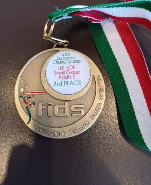 medal za zajęcie trzeciego miejsca w Mistrzostwach Europy