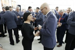 Spotkanie wigilijne kadry kierowniczej garnizonu policji lubelskiej