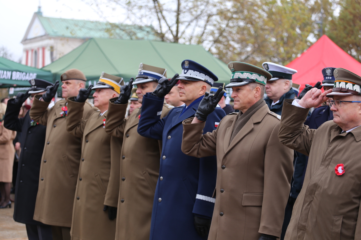 Lubelskie Obchody 105 rocznicy odzyskania niepodległości przez Polskę