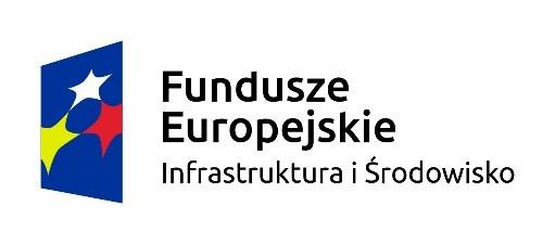 logo funduszy europejskich - Programu Operacyjnego Infrastruktura i Środowisko