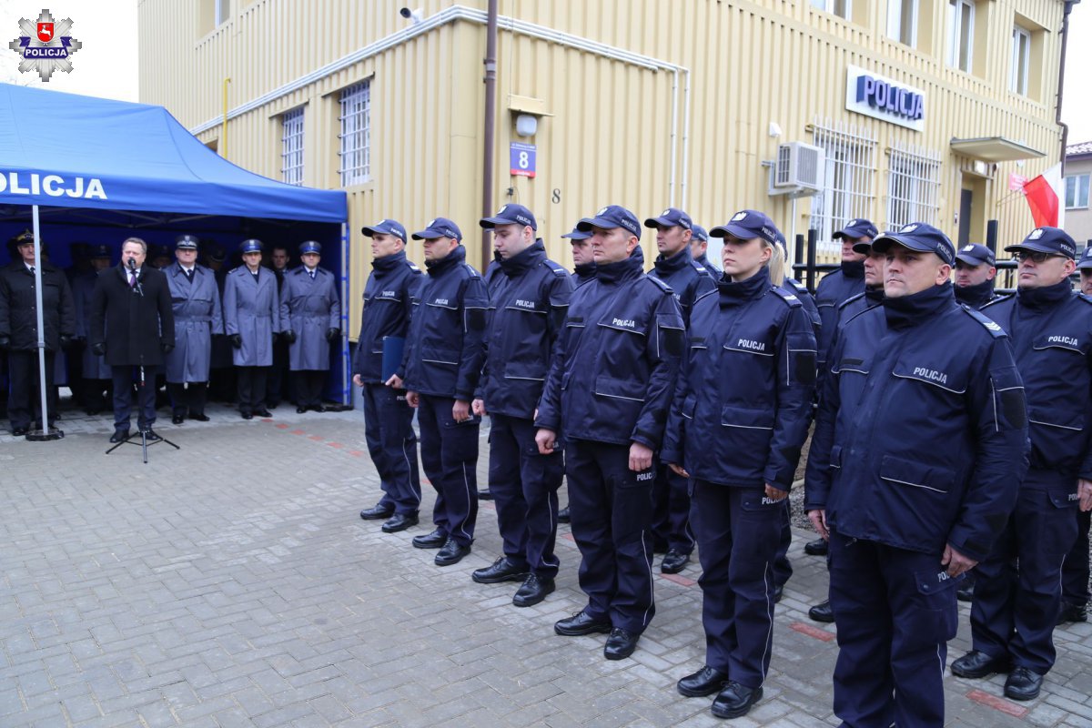 uroczyste otwarcie Posterunku Policji w Jastkowie
