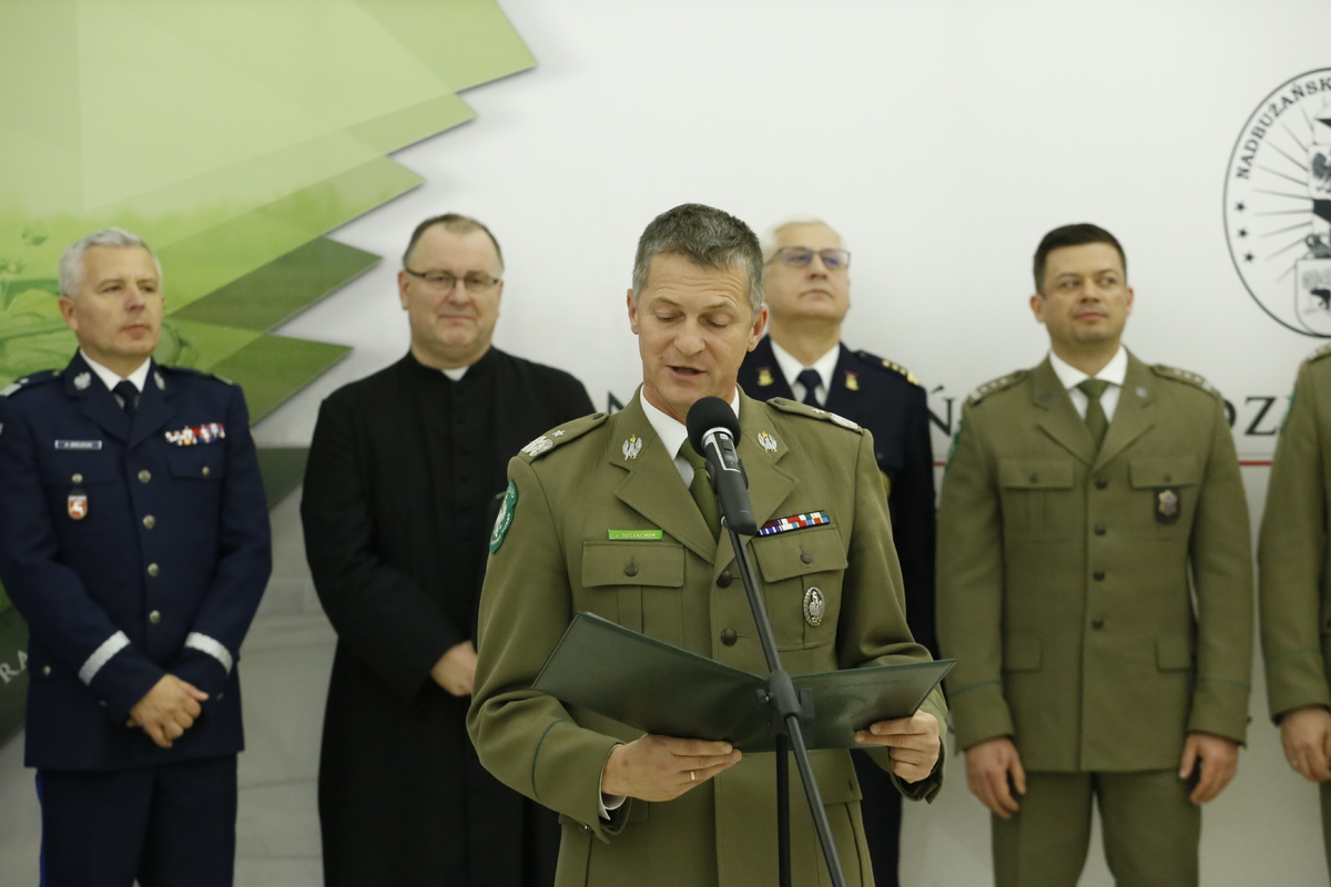 Komendant Nadbużańskiego Oddziału Straży Granicznej gen.bryg. SG Jacek  Szcząchor