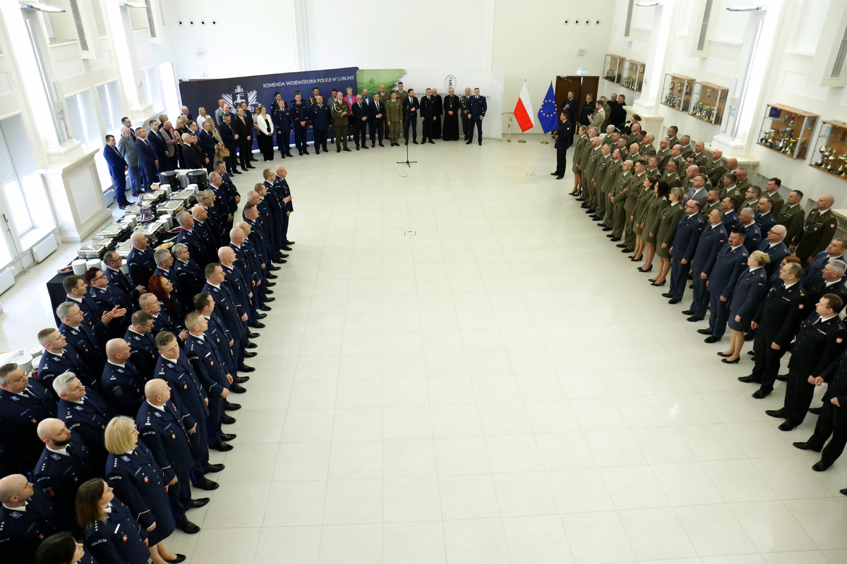 Wielkanocne spotkanie służb mundurowych Lubelszczyzny
