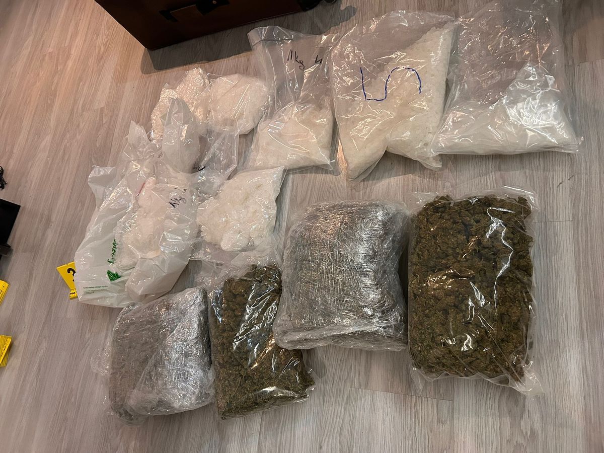 Zabezpieczone narkotyki.