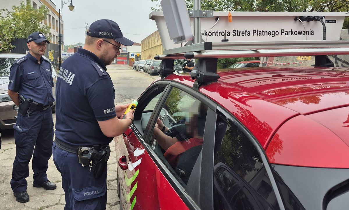 policyjna kontrola trzeźwości 