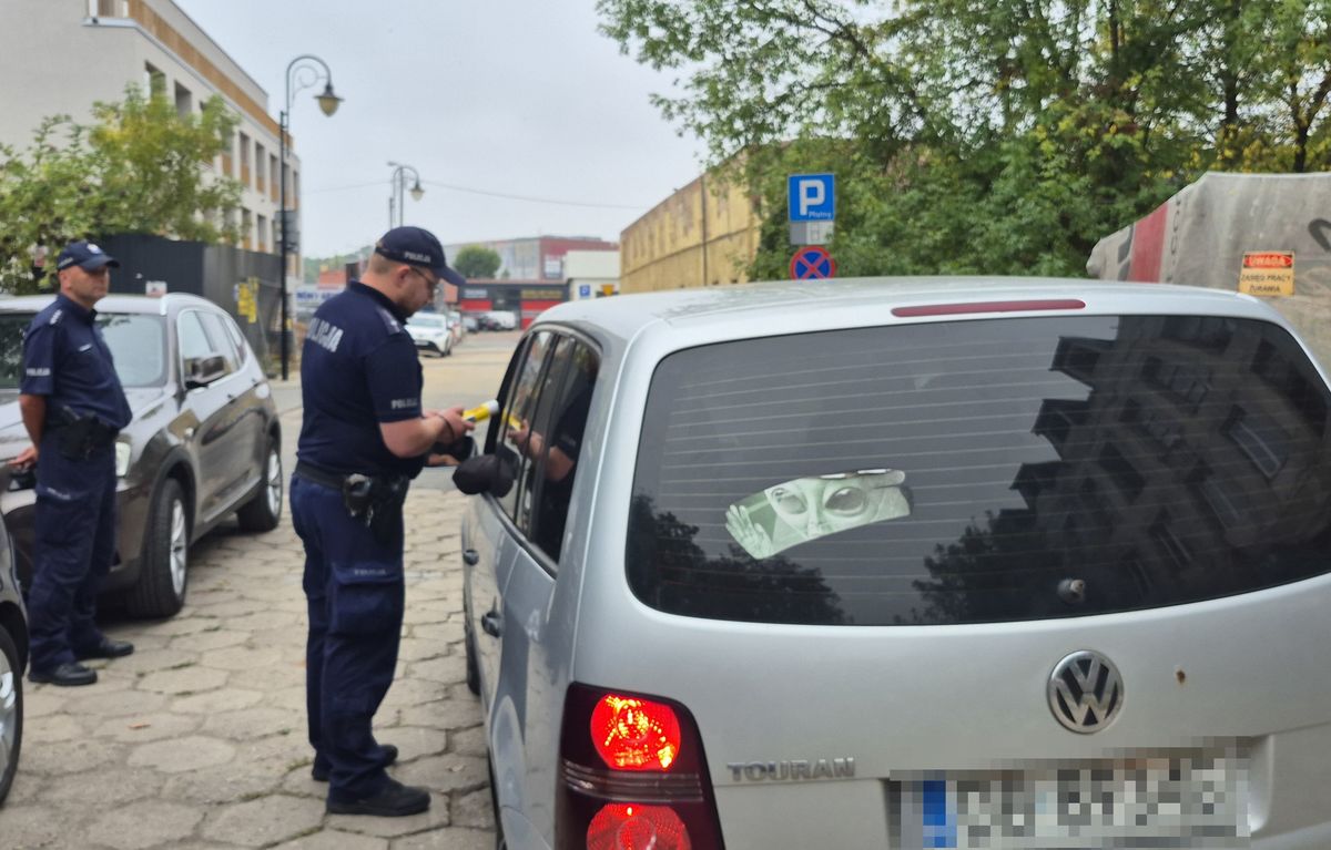 policyjna kontrola trzeźwości 