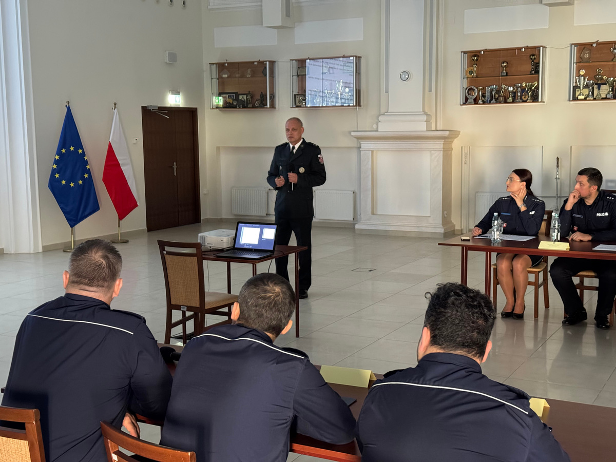 Prelegent z Lubelskiego Urzędu Celno-Skarbowego.