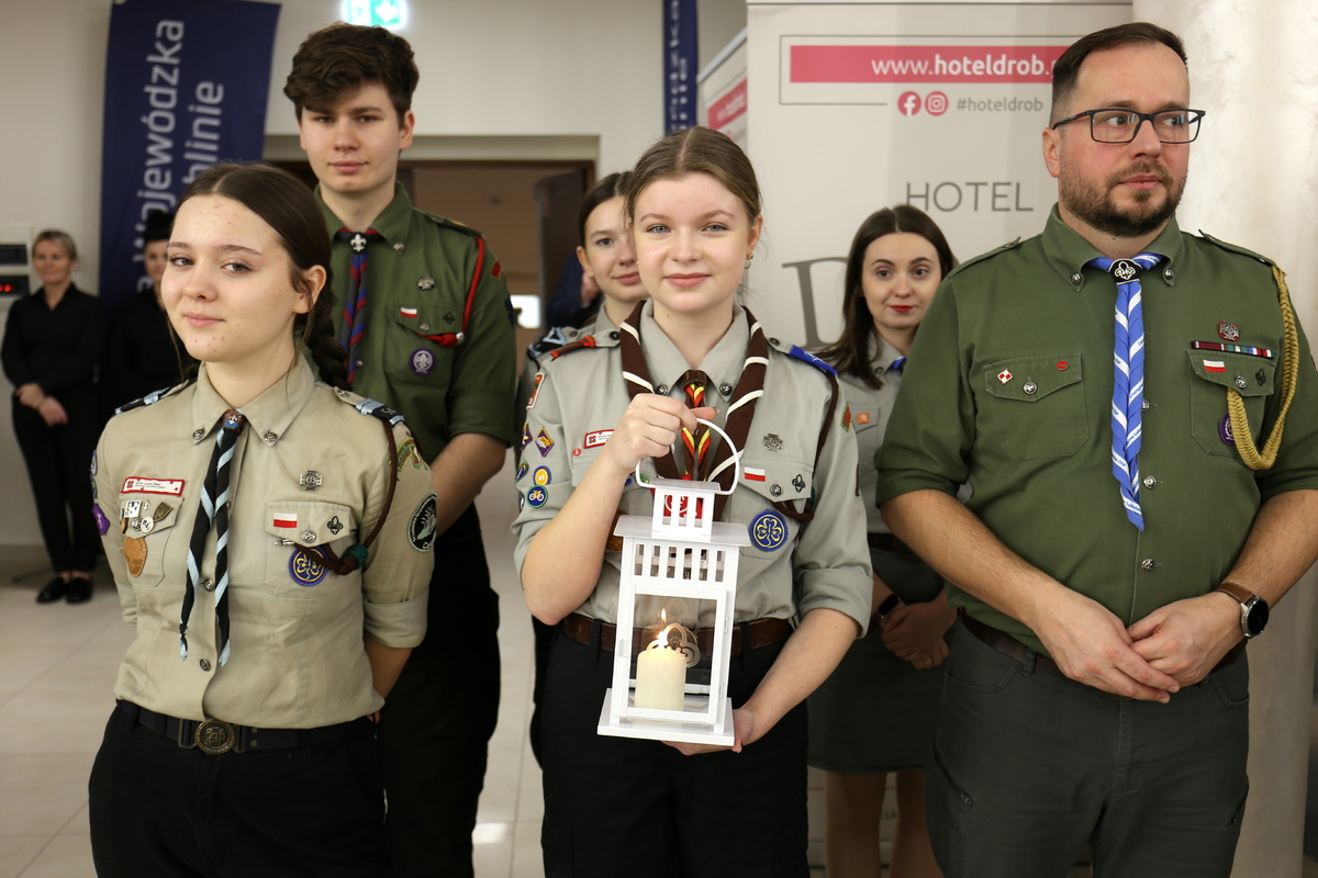 harcerze z Lubelskiej Chorągwi Związku Harcerstwa Polskiego
