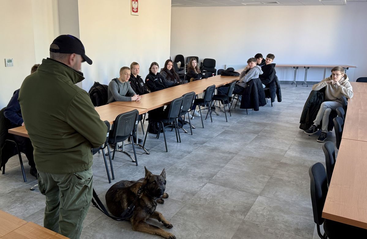 pokaz policyjnego psa