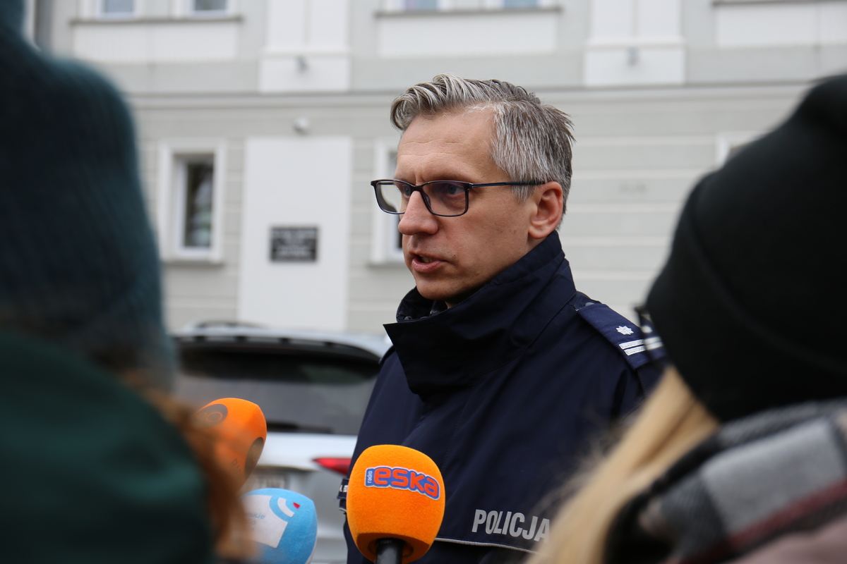 Wystąpienie przed mediami rzecznika prasowego