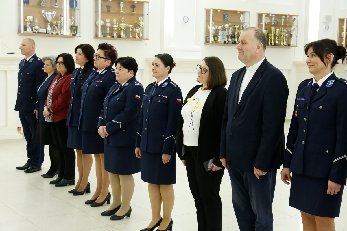 Kadra kierownicza Lubelskiego Garnizonu.