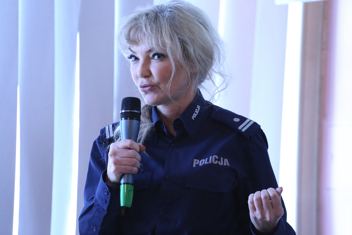 Pani podinspektor przez ostatnie lata prowadziła szereg działań edukacyjnych i informacyjnych dla funkcjonariuszy.