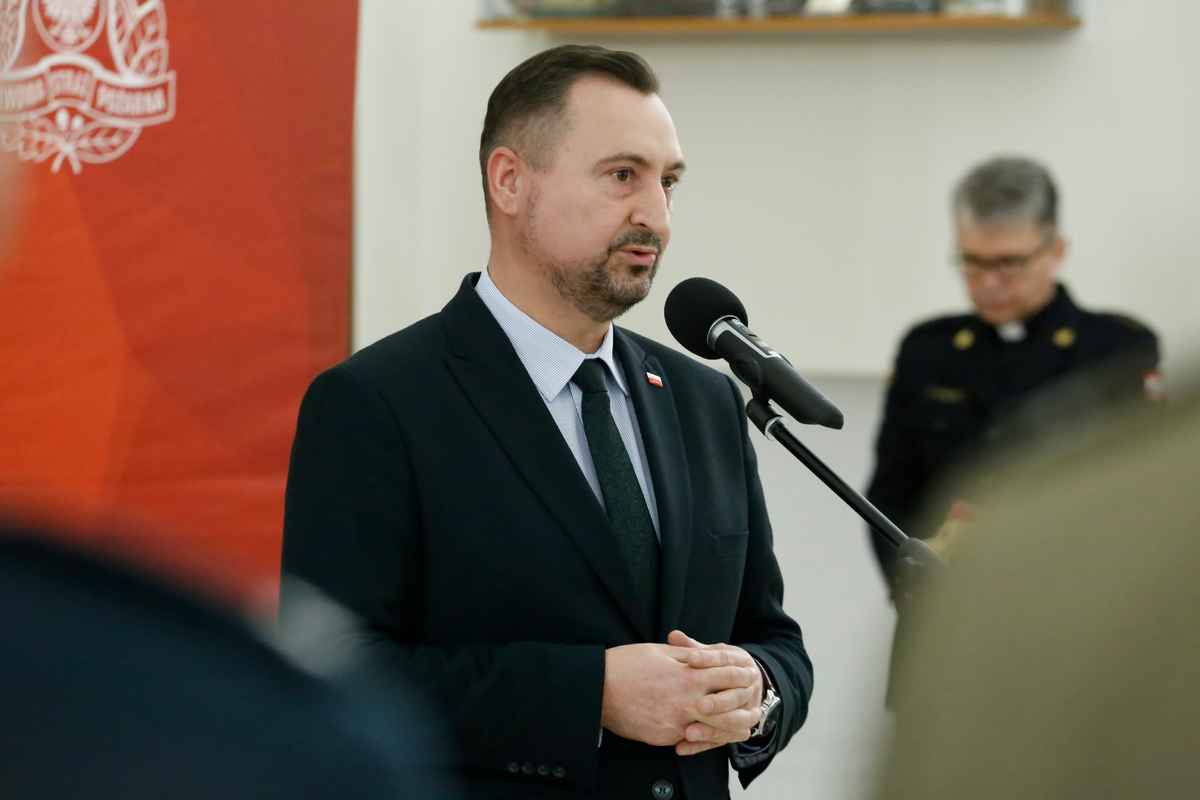 Wicemarszałek Województwa Lubelskiego Pan Marek Wojciechowski.