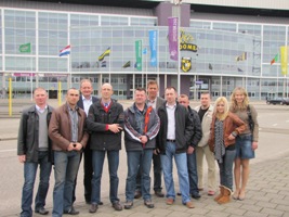 uczestnicy wizyty studyjnej w Holandii