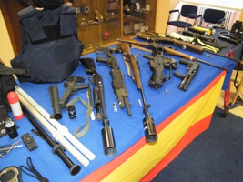 Broń na wyposażeniu Oddziału Prewencji Policji w Madrycie