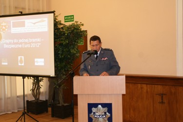 Komendant Wojewódzki Policji w Lublinie otwiera seminarium