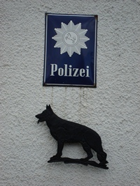 Logo grupy przewodników psów służbowych policji w Osnabrik