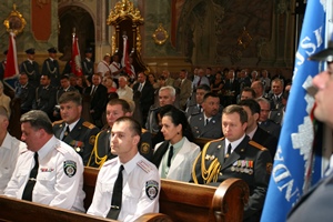 Msza święta z okazji 95 rocznicy powstania Policji