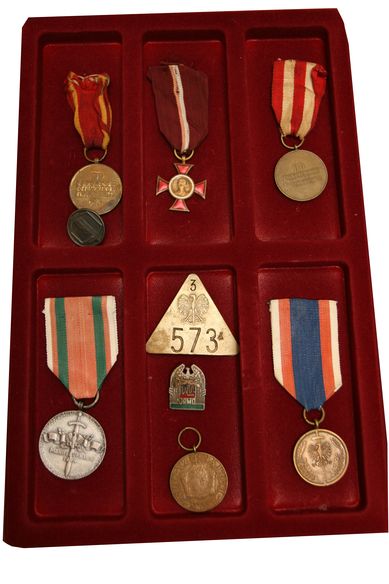 Zbiór medali Milicji Obywatelskiej po 1945 roku