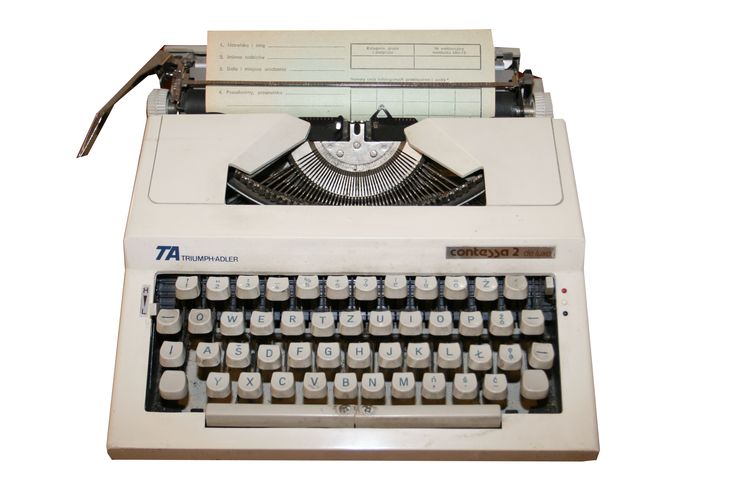 Maszyna do pisania walizkowa CONTESSA 2