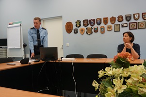 Sala szkoleniowa Estońskiej Akademii nauk o bezpieczeństwie