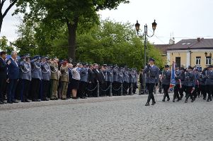 Kompania honorowa lubelskiej Policji