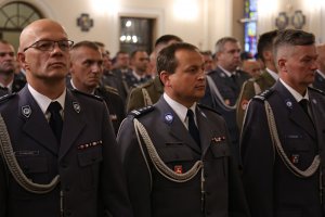 Wojewódzkie obchody Święta Policji w Puławach - msza św.