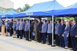 Wojewódzkie obchody Święta Policji w Puławach - uroczystości główne