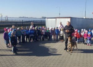 Przedszkolaki odwiedziły posterunek w Nieliszu