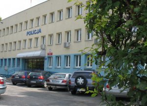 fot. budynek komendy w Opolu Lubelskim