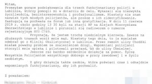 fot. list od mieszkanki woj. świętokrzyskiego