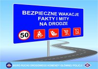 fot. "Bezpieczne wakacje - fakty i mity na drodze"