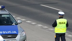 fot. policyjna kontrola na drodze