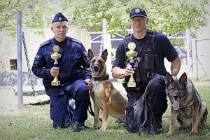JOGA i KODAK zwycięzcami wojewódzkich eliminacji do Kynologicznych Mistrzostw Policji Sułkowice 2019