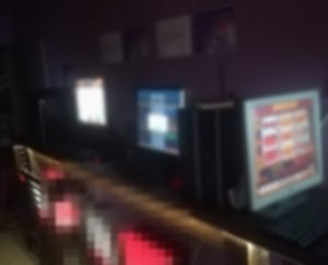 fot. zabezpieczone nielegalne automaty do gier hazardowych