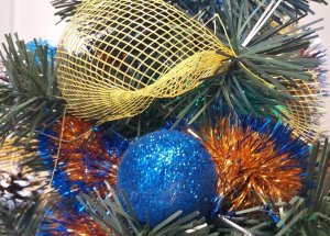 fot. świąteczny stroik