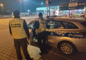 wspólny patrol w rejonie granicy