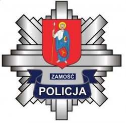 logo komendy Policji w Zamościu