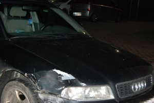 uszkodzony samochód