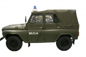 policyjny UAZ