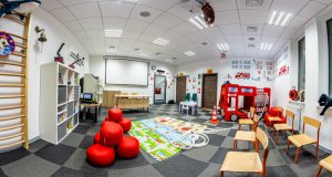 sala edukacyjna dla dzieci otwarta w powiatowej straży pożarne jw  Lubartowie