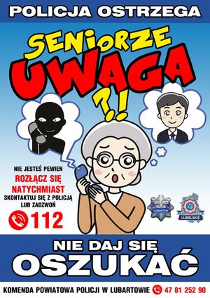 plakat Akcji KPP Lubartów