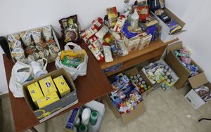 zebrane przedmioty w zbiórce