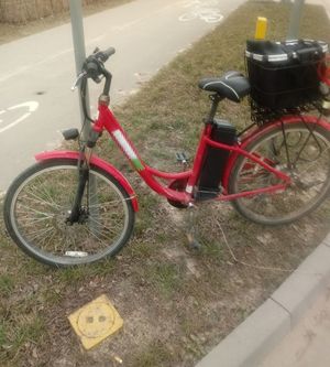 czerwony rower