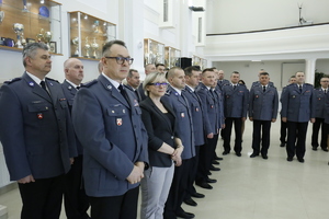 Zdjęcie przedstawia kadrę kierowniczą garnizonu lubelskiego.