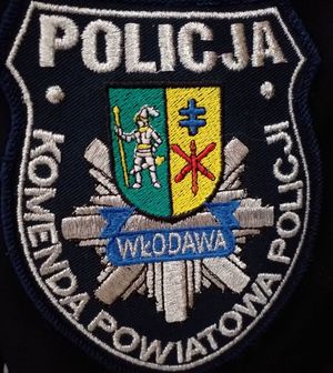 naszywka włodawskiej Policji