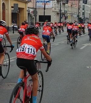 wyścig kolarski po ulicach Lublina